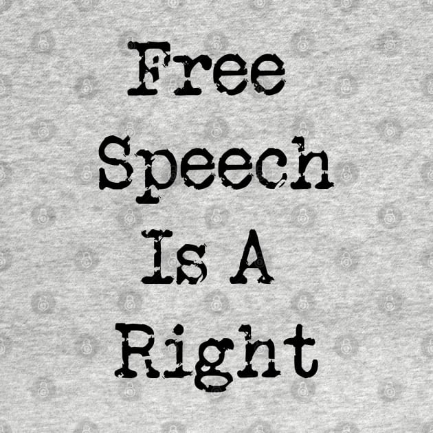 Free Speech is A Right - independence Day by DesignsbyZazz